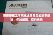 解码奥塔哥理工学院成绩单，揭秘你的未来之路