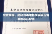 解码哥本哈根大学，北欧教育之光的价值启示