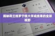全球视角下的格罗宁根大学成绩单，揭秘学术交流的跨国轨迹