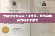 大阪经济大学精英风采，揭秘学子实力与无限潜能
