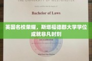 斯塔福德郡大学荣耀绽放，学位成就开启非凡人生篇章