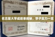 名古屋大学成绩单揭秘，学子实力一览