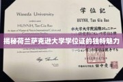 荷兰萨克逊大学学位证，探寻非凡学界的神秘面纱