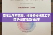 都柏林理工学院学位证背后的传奇，探寻爱尔兰顶尖学府的荣耀之路