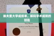 解锁埃夫里大学，成绩单背后的学术奥秘