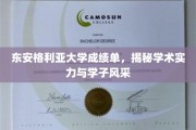 东安格利亚大学成绩单大揭秘，实力学子风采绽放校园