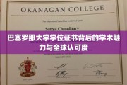 探索巴塞罗那大学学位证书，学术之光与全球信赖交汇之地