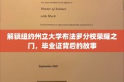揭秘布法罗分校荣耀历程，毕业证背后的辉煌故事