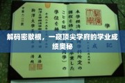 探秘密歇根，揭秘世界一流学府的学术成就内幕