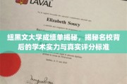 纽大揭秘，成绩单背后，名校学术实力与评分真相大起底